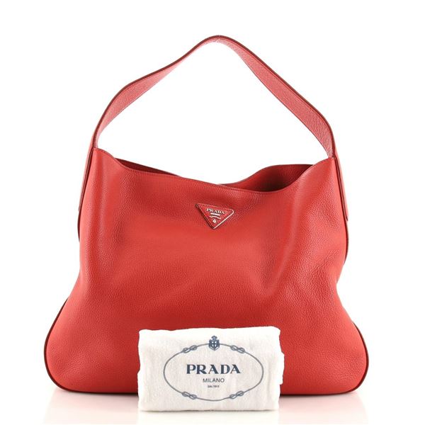 Prada Hobo Vitello Daino Large
