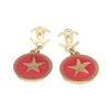 Image 1 : Chanel CC Gold Star Earrings