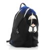 Image 1 : Fendi Karlito Backpack Nylon with Fur Large Black, Blue, White