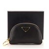 Image 1 : Prada Foldable Zip Around Travel Pouch Saffiano Leather Mini