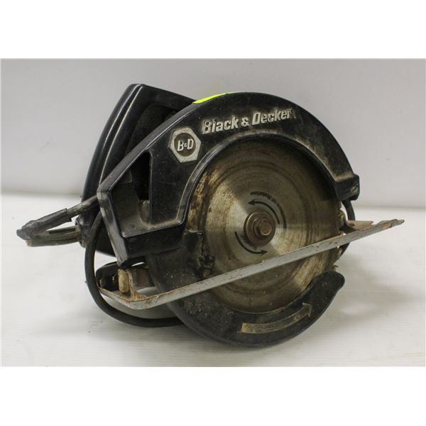 BLACK & DECKER CIRCULAR SAW 7 1/4