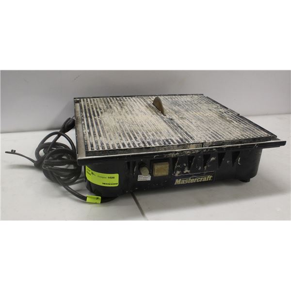 MASTERCRAFT 4 1 2 WET TILE SAW mastercraft-4-1-2-wet-tile-saw