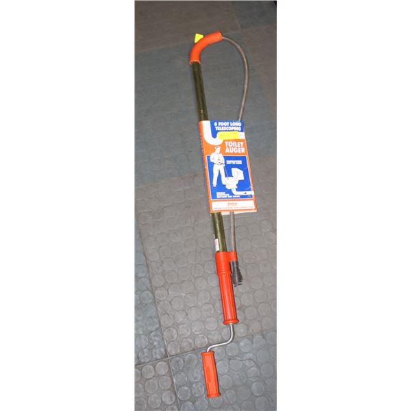 6 FT LONG TELESCOPING TOLIET AUGER