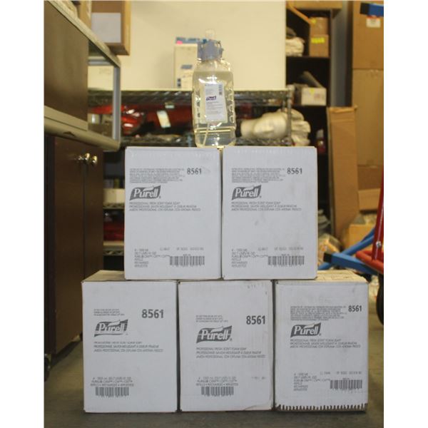 5 CASES OF PURELL PRO. FRESH SCENT FOAM SOAP