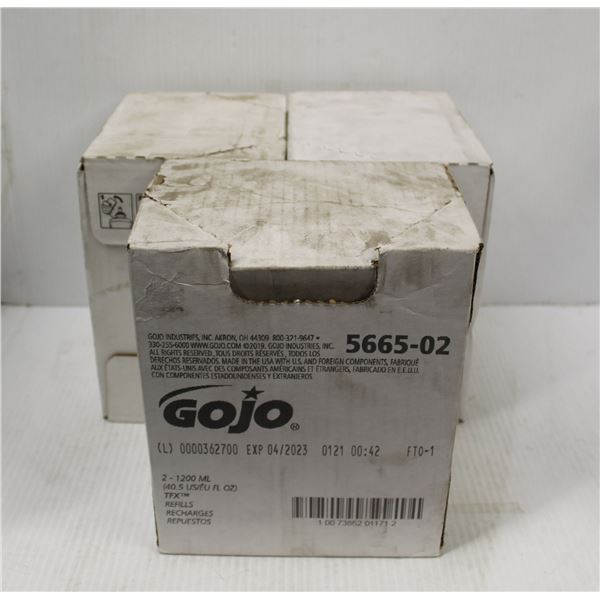 3 CASES OF GOJO FOAM HAND CLEANER