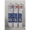 PAIR OF 3M 550 FC POLYURETHANE ADHESIVE SEALANT