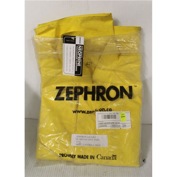 ZEPHRON JACKET W/REFLECTIVE TAPE 2XL