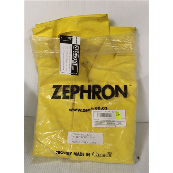 ZEPHRON JACKET W/REFLECTIVE TAPE 2XL