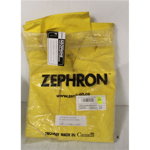 ZEPHRON JACKET W/REFLECTIVE TAPE 2XL