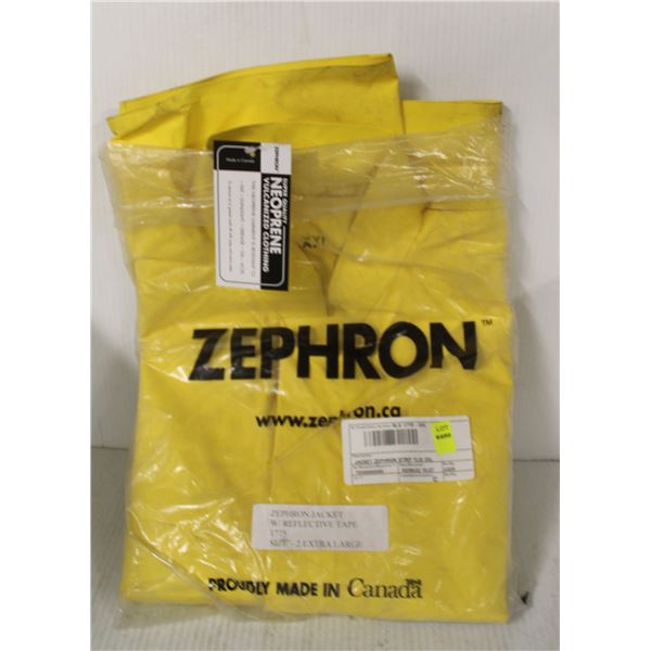 ZEPHRON JACKET W/REFLECTIVE TAPE 2XL