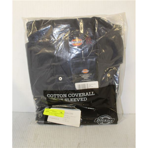 NEW NAVY BLUE OFF DUTY COVERALL SIZE LARGE