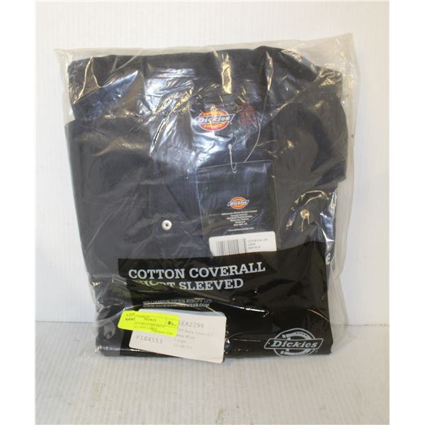 NEW NAVY BLUE OFF DUTY COVERALL SIZE LARGE