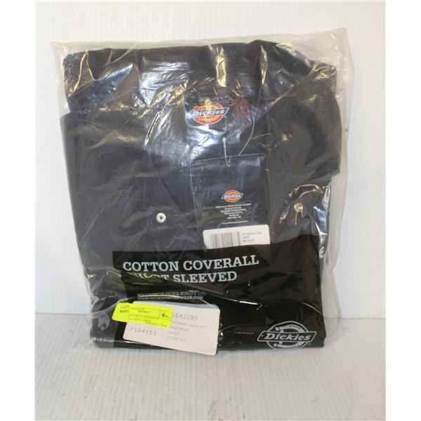 NEW NAVY BLUE OFF DUTY COVERALL SIZE LARGE