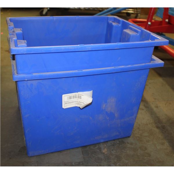 2 BINS 19.5X15.5X13 N.S.T BLUE 6CNT