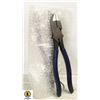 PAIR OF KLEIN TOOLS 9" PLIERS W/TETHER RING