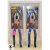 Image 1 : PAIR OF KLEIN TOOLS LINEMAN'S PLIERS FISH TAPE