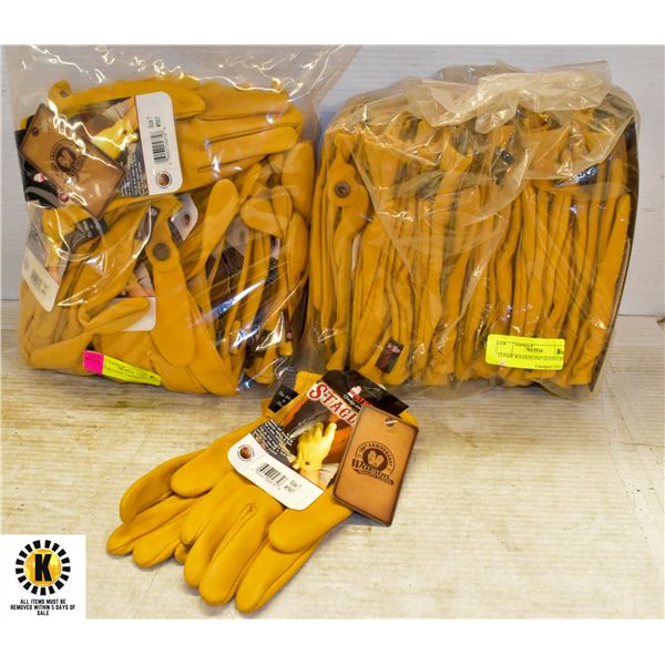 APROX 24 PAIRS OF WATSON #567 DEER SKIN GLOVES