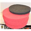 Image 1 : 10 FLOOR BUFFING PADS 17" & 20"  DIA