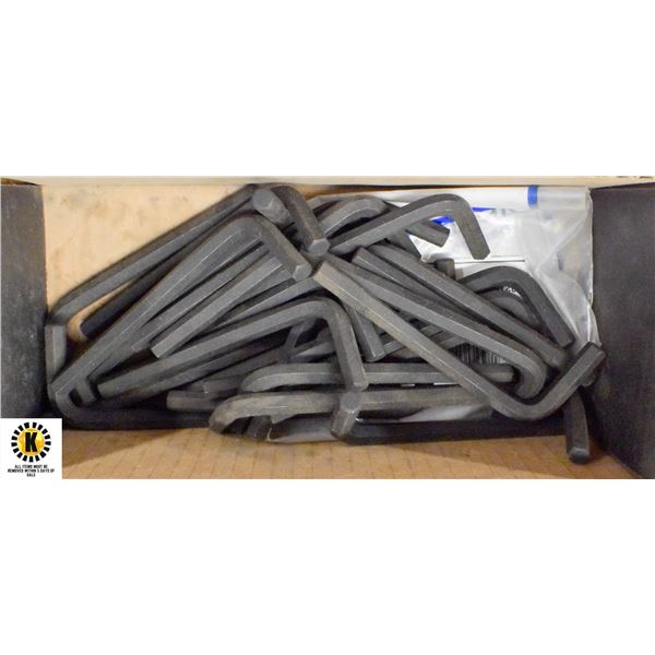 BOX OF HEX KEY SHORT ARM 7MM