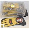 Image 1 : 12 PAIR ANARCHY FULL WELDING GLOVES WITH GAUNTLET