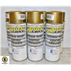 Image 1 : 7 CANS OF QUICK COAT METALLIC PAINT CAN