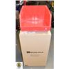 Image 1 : BOX OF THREE ARCO BINS 16.5" X 18" X 11"