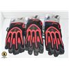 3 PAIRS OF GREASE MONKEY WORK GLOVES