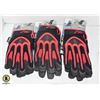 3 PAIRS OF GREASE MONKEY WORK GLOVES