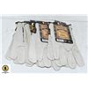 Image 1 : PAIR OF 4 WANTED BILLY THE KID GLOVES 550