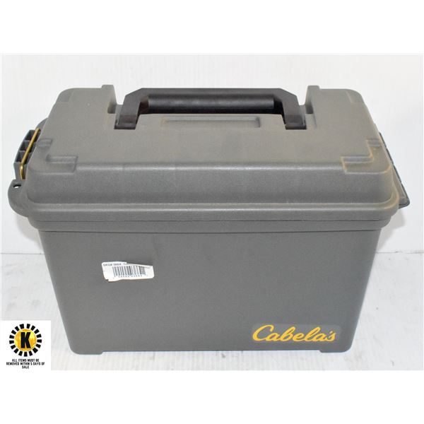 Cabela's Color Box CABELA'S DRY STORAGE AMMO BOX