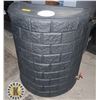 Image 1 : HALF RAIN BARREL DARK GREY