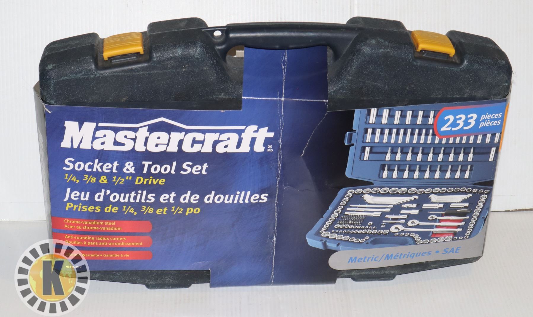 Set Clef Mastercraft MASTERCRAFT 233PC SOCKET AND TOOL SET