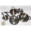 KITCHEN AID POT AND PAN SET WITH LIDS