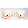 Image 1 : LOT OF 2 GIRLS STRAW HATS