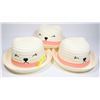 Image 1 : LOT OF 3 GIRLS STRAW HATS