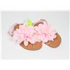 Image 1 : TODDLER SIZE S 5-6 GIRLS SANDALS