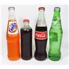 Image 1 : LOT OF 4 COCA COLA COLLECTIBLE BOTTLES