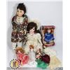 Image 1 : FLAT OF ASSORTED DOLLS