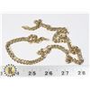 Image 1 : STAMPED 18K NECKLACE (APPEARS TO NOT BE GOLD,