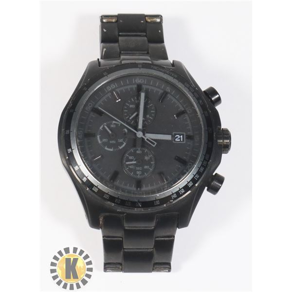 MENS FOSSIL METAL BAND WATCH