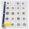 Image 1 : 20 COINS 5 DIFFERENT COUNTRIES