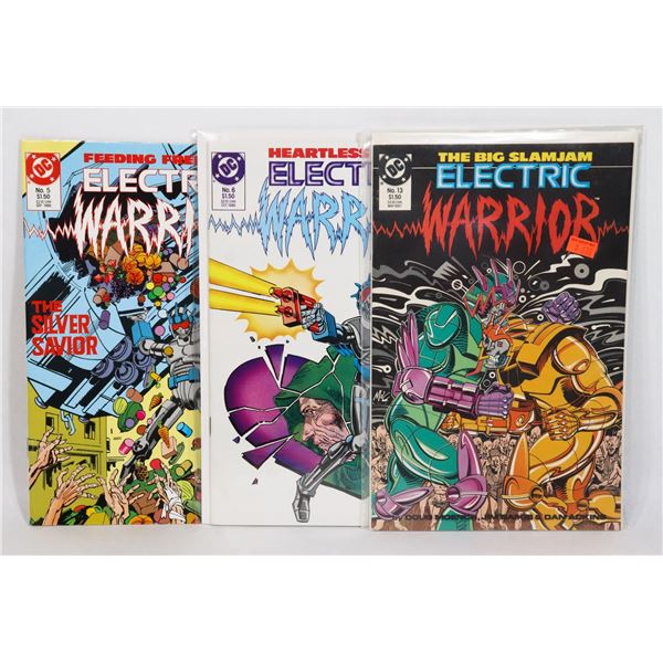 DC ELECTRIC WARRIOR NO.5, 6, 13