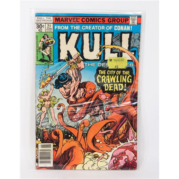 KULL THE DESTROYER #21