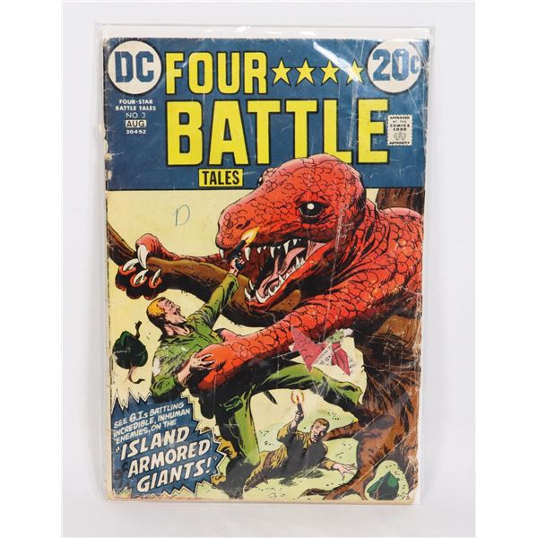 DC COMICS FOUR BATTLE TALES NO.3