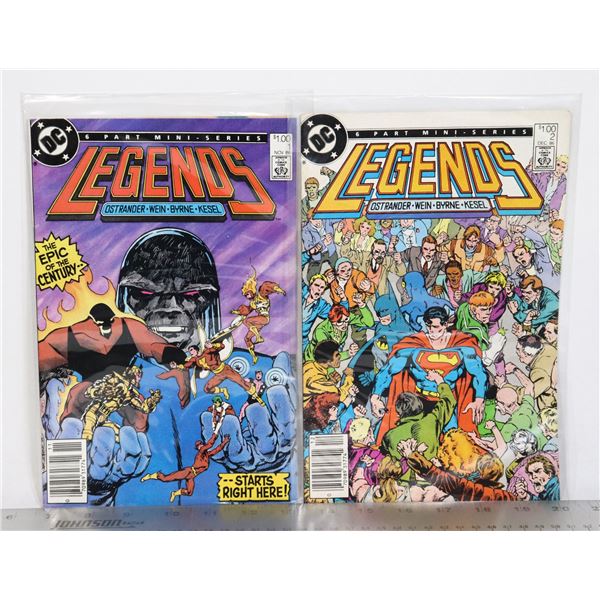 DC LEGENDS 86' #1, 2