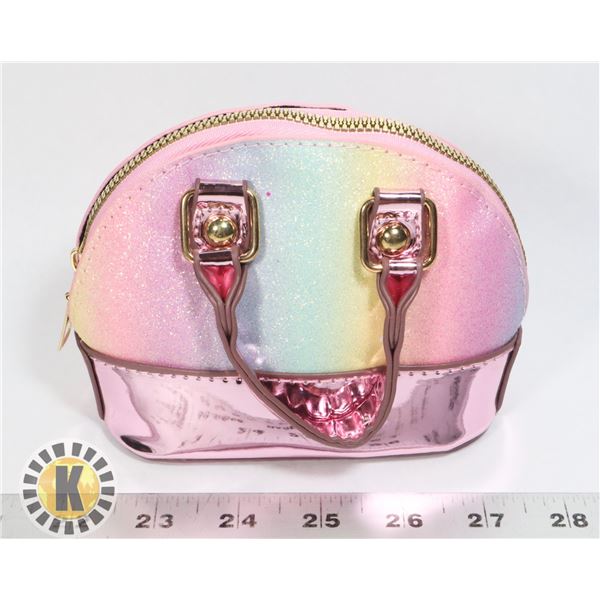 NEW PASTEL RAINBOW MINI SATCHEL BAG