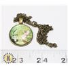 Image 1 : NEW FROG AND FAIRY THEME PENDANT AND CHAIN