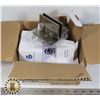 Image 1 : GLASS WAREHOUSE HEAVY DUTY DOOR HINGES AND HANDLES