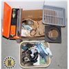 Image 1 : BOX OF ASSORTED ESTATE TOOLS/ REPAIR ITEMS