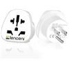 LECENT WORLD TO US TRAVELPLUG ADAPTER 2 PACK (NEW)